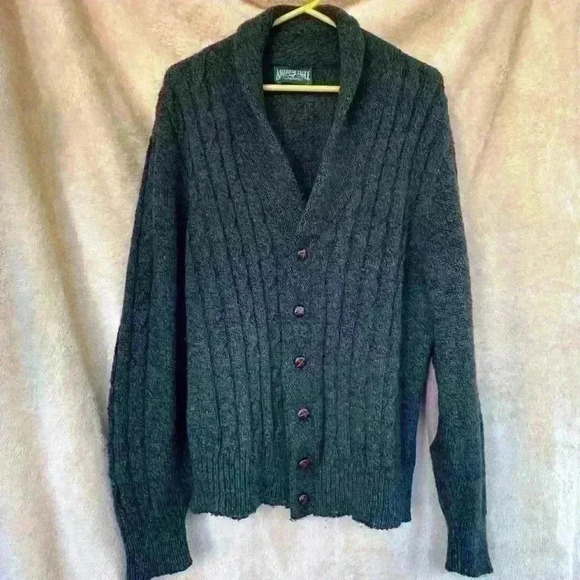 Vintage American Eagle Sweater Jacket Wool - Picture 1 of 4